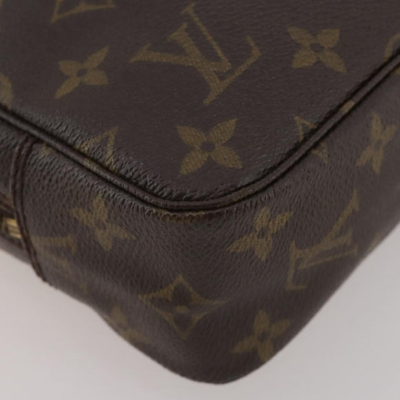LOUIS VUITTON Monogram Trousse Toilette 23 Clutch Bag M47524 LV Auth 205129