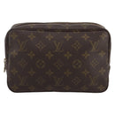 LOUIS VUITTON Monogram Trousse Toilette 23 Clutch Bag M47524 LV Auth 205129-13