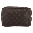 LOUIS VUITTON Monogram Trousse Toilette 23 Clutch Bag M47524 LV Auth 205129-2