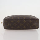 LOUIS VUITTON Monogram Trousse Toilette 23 Clutch Bag M47524 LV Auth 205129-6