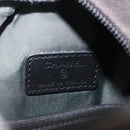 CHANEL Sports Line Shoulder Bag Canvas Khaki CC Auth 205131A-21