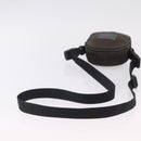 CHANEL Sports Line Shoulder Bag Canvas Khaki CC Auth 205131A-7