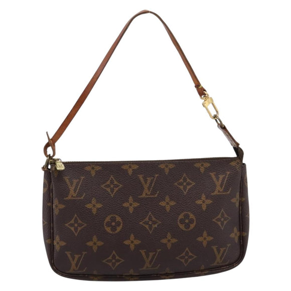 LOUIS VUITTON Monogram Pochette Accessoires Pouch M51980 LV Auth 205132