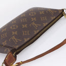 LOUIS VUITTON Monogram Pochette Accessoires Pouch M51980 LV Auth 205132-6