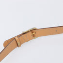 CELINE Macadam Canvas Shoulder Bag PVC Leather Brown Gold Auth 205135V-8