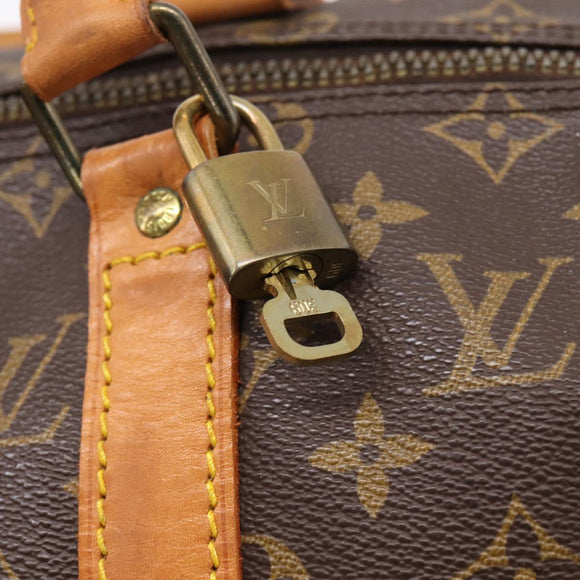 LOUIS VUITTON Monogram Keepall 50 Boston Bag M41426 LV Auth 205140A