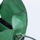 LOUIS VUITTON Epi Cartouchiere MM Shoulder Bag Green M52244 LV Auth 205149V-20