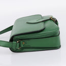 LOUIS VUITTON Epi Cartouchiere MM Shoulder Bag Green M52244 LV Auth 205149V-3