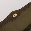GUCCI GG Supreme Web Sherry Line Bag PVC Beige Gold 37 014 3087 Auth 205150A-18