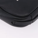 BALENCIAGA Everyday Camera Bag XS Leather Black Silver 489809 Auth 205151V-14