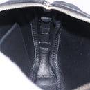 BALENCIAGA Everyday Camera Bag XS Leather Black Silver 489809 Auth 205151V-21