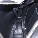 BALENCIAGA Everyday Camera Bag XS Leather Black Silver 489809 Auth 205151V-22