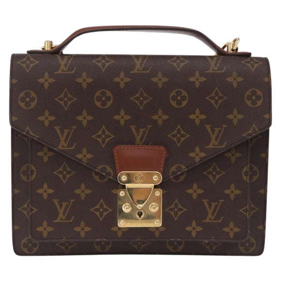 LOUIS VUITTON Monogram Monceau 28 Hand Bag M51185 LV Auth 205153V