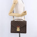 LOUIS VUITTON Monogram Monceau 28 Hand Bag M51185 LV Auth 205153V-36