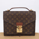 LOUIS VUITTON Monogram Monceau 28 Hand Bag M51185 LV Auth 205153V-12