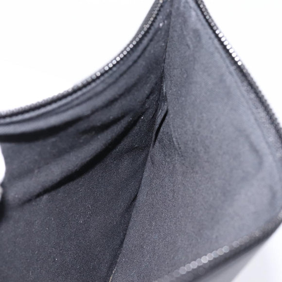 Maison Margiela Clutch Bag Leather Black Auth 205155A