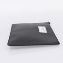 Maison Margiela Clutch Bag Leather Black Auth 205155A-5
