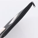 Maison Margiela Clutch Bag Leather Black Auth 205155A-6