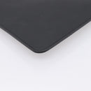Maison Margiela Clutch Bag Leather Black Auth 205155A-9