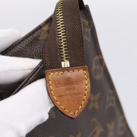 LOUIS VUITTON Monogram Poche Toilette 19 Pouch M47544 LV Auth 205157