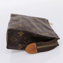 LOUIS VUITTON Monogram Poche Toilette 19 Pouch M47544 LV Auth 205157-4