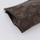 LOUIS VUITTON Monogram Poche Toilette 19 Pouch M47544 LV Auth 205157-14
