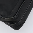 PRADA Shoulder Bag Nylon Black Silver Auth 205158-19