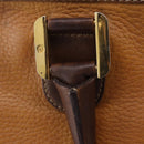 LOEWE Amazona 32 Hand Bag Leather Beige Gold Auth 205160-17