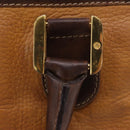 LOEWE Amazona 32 Hand Bag Leather Beige Gold Auth 205160-18