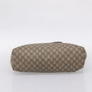 GUCCI GG Supreme Tote Bag PVC Beige 211137 Auth 205165-11