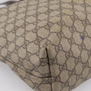 GUCCI GG Supreme Tote Bag PVC Beige 211137 Auth 205165-15