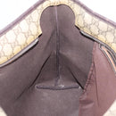 GUCCI GG Supreme Tote Bag PVC Beige 211137 Auth 205165-21