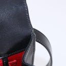 GUCCI Hand Bag Leather 2way Black Gold 000 23 0258 Auth 205166-26