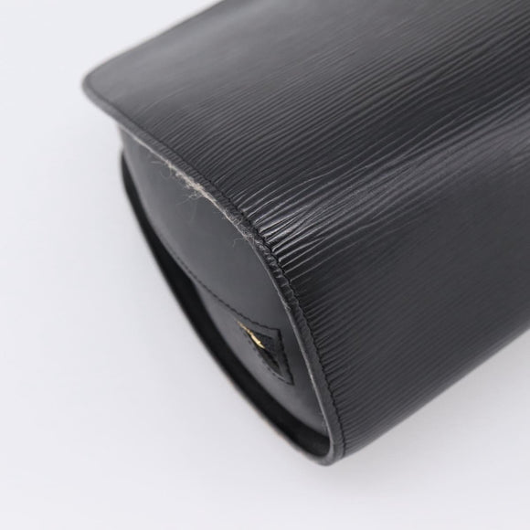 LOUIS VUITTON Epi Dauphine GM Cosmetic Pouch Black M48432 LV Auth 205168