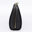 LOUIS VUITTON Epi Dauphine GM Cosmetic Pouch Black M48432 LV Auth 205168-4
