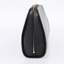 LOUIS VUITTON Epi Dauphine GM Cosmetic Pouch Black M48432 LV Auth 205168-5