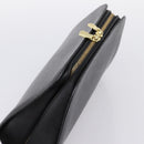 LOUIS VUITTON Epi Dauphine GM Cosmetic Pouch Black M48432 LV Auth 205168-6