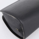 LOUIS VUITTON Epi Dauphine GM Cosmetic Pouch Black M48432 LV Auth 205168-9