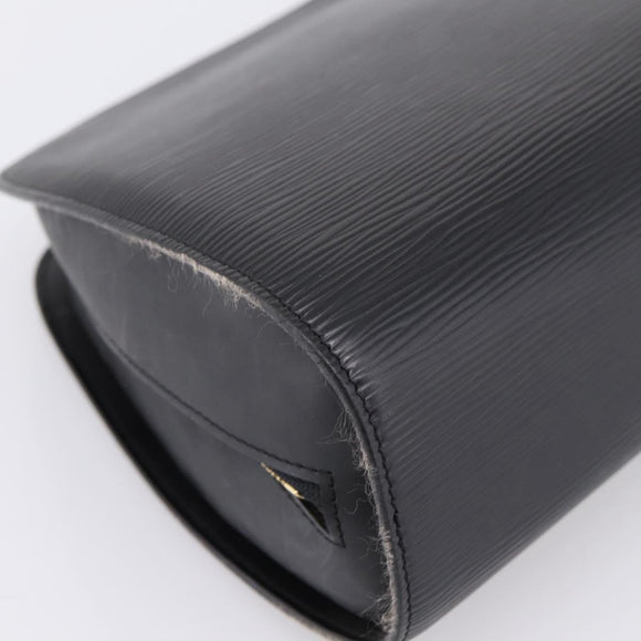 LOUIS VUITTON Epi Dauphine GM Cosmetic Pouch Black M48432 LV Auth 205168