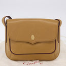 CARTIER Must Line Shoulder Bag Leather Beige Gold Auth 205170A-31