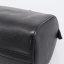 LOUIS VUITTON Epi Speedy 25 Hand Bag Black M59042 LV Auth 205171V-17