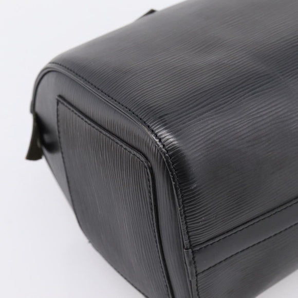 LOUIS VUITTON Epi Speedy 25 Hand Bag Black M59042 LV Auth 205171V
