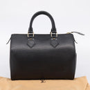 LOUIS VUITTON Epi Speedy 25 Hand Bag Black M59042 LV Auth 205171V-12