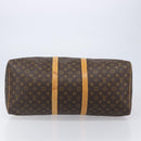 LOUIS VUITTON Monogram Keepall 55 Boston Bag M41424 LV Auth 205172-5