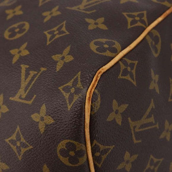 LOUIS VUITTON Monogram Keepall 55 Boston Bag M41424 LV Auth 205172