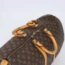 LOUIS VUITTON Monogram Keepall 55 Boston Bag M41424 LV Auth 205172-7