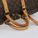 LOUIS VUITTON Monogram Keepall 55 Boston Bag M41424 LV Auth 205172-8
