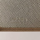 PRADA Bifold Wallet Safiano Leather Gold Auth 205174A-20