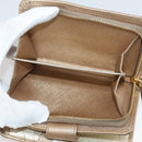 PRADA Bifold Wallet Safiano Leather Gold Auth 205174A-11