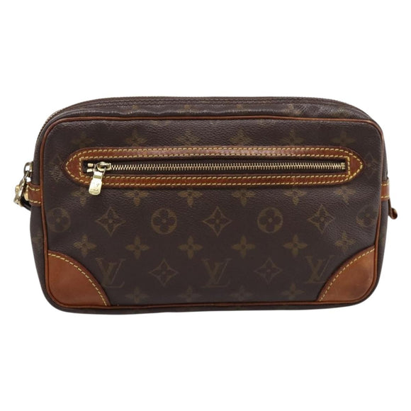 LOUIS VUITTON Monogram Marly Dragonne GM Clutch Bag M51825 LV Auth 205182A